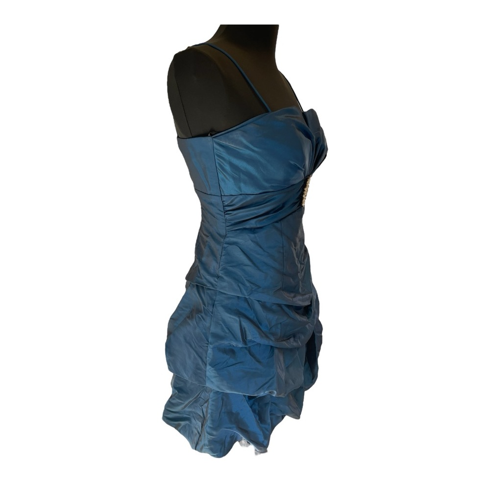 NWOT Blue Betsy & Adam by Linda Bernell Dress Size 8 - Picture 2 of 12